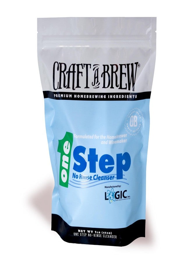 Craft A Brew كرافت أ برو - منظف بخطوة واحدة بدون شطف - لتنظيف معدات التخمير المنزلي - منظف غير رغوي - آمن وسهل الاستخدام - لوازم التخمير المنزلي (1 رطل) - Image 1